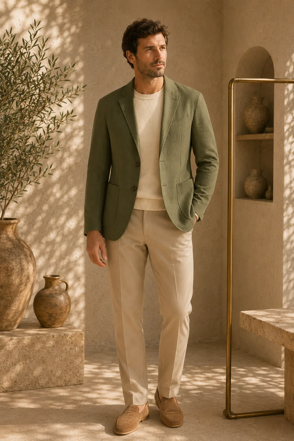 Blazer Oliva